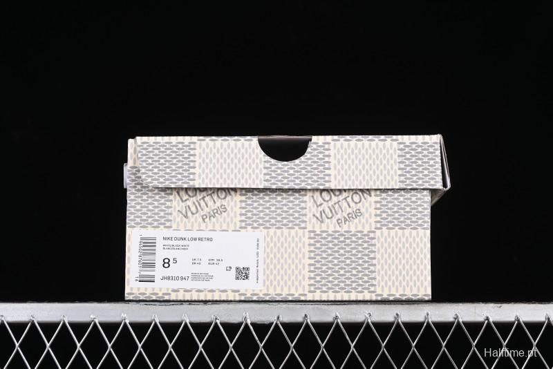 Nike SB Dunk Low LV Collaboration - Beige Denim Anniversary High-End Custom Low-Top Casual Skate Shoes - JH8310-947