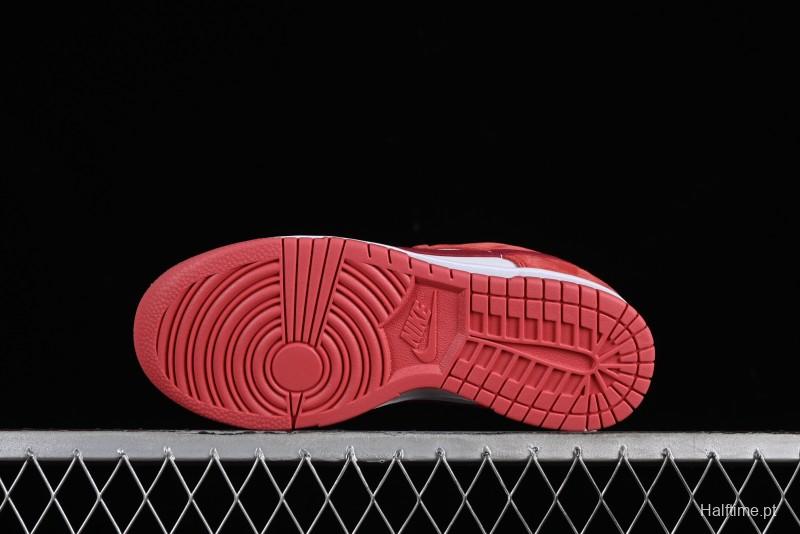 Nike SB Dunk Low Retro Valentine's Day 2024 White Rose Red Skateboarding Shoes - FQ7056-100