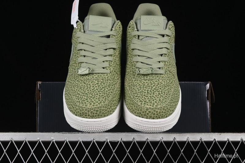 Nike Air Force 1 '07 Low Casual Sneakers with Full-Length Air Cushion - FV6519-200