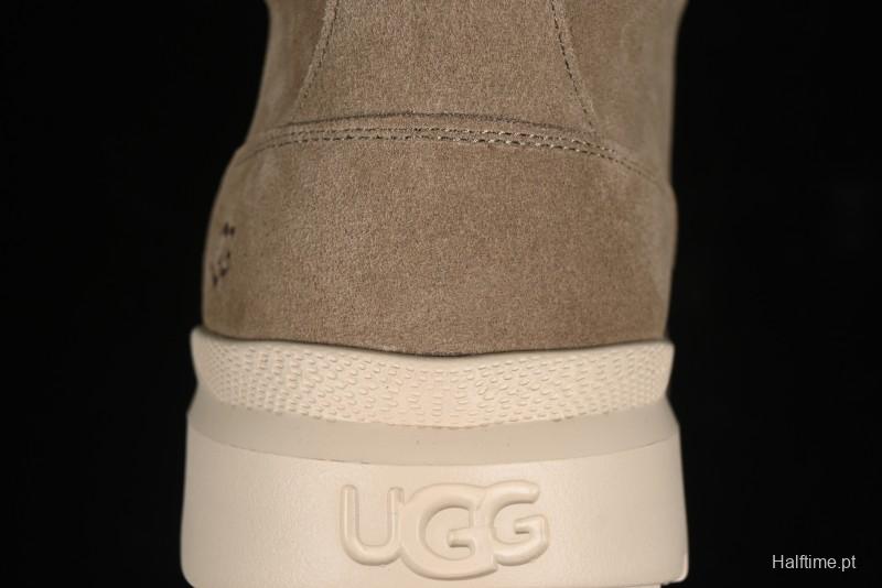 UGG Burleigh Chukka Comfort Flat Lace-Up Round Toe Casual Boots - 1151773