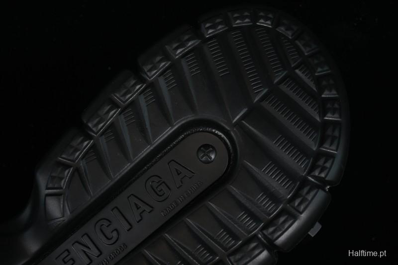 Balenciaga Hardcrocs Slide EVA Round-Toe Ultra Thick Sole Clog Sandals - W1S8N1010