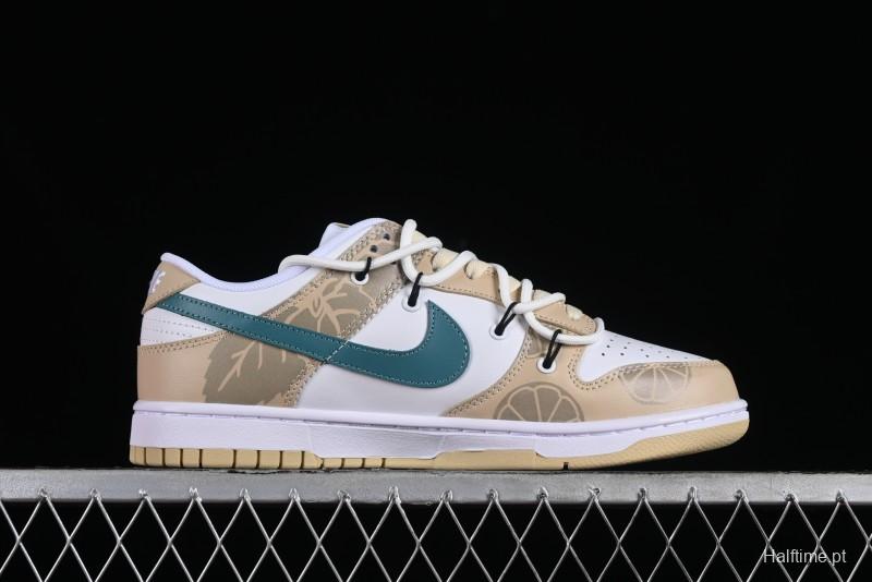 Nike Dunk Low SB Casual Sneakers with Mojito-Inspired Design - DV0833-100