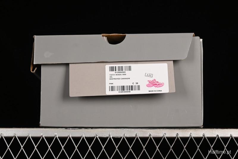 Balenciaga Phantom Sneaker Ten-Gen Trend Running Shoes with Transparent Heel Strap - W3XDC5000