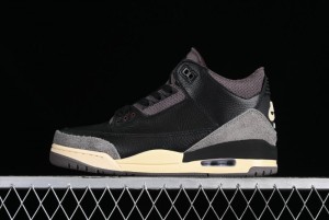 Nike A Ma Maniere x Air Jordan 3 Retro Black Sneakers - FZ4811-001