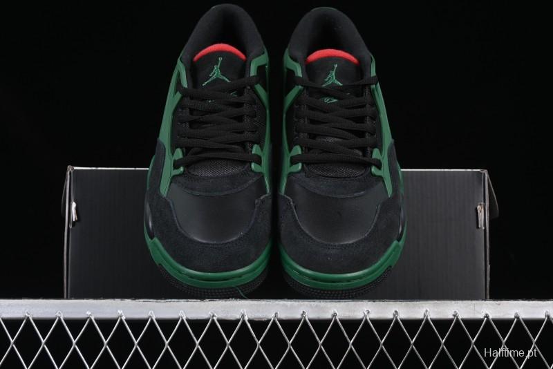 Nike Air Jordan 4 Remastered Sneakers with Textile Mesh Leather and Suede Upper - FQ7939-003