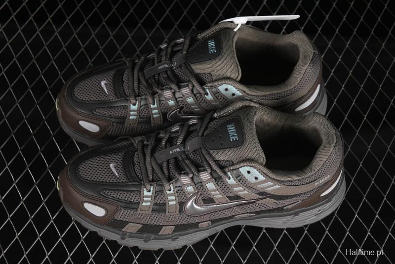 Nike P-6000 Prm Retro Casual Sneakers with Layered Design - CD6404-202
