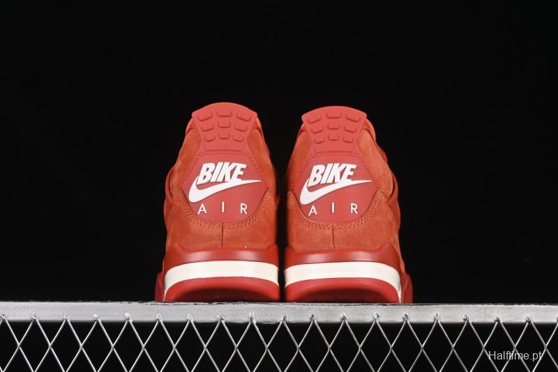 Nike Nigel Sylvester x Air Jordan 4 Retro High OG "Brick By Brick" Sneakers - HF4340-800
