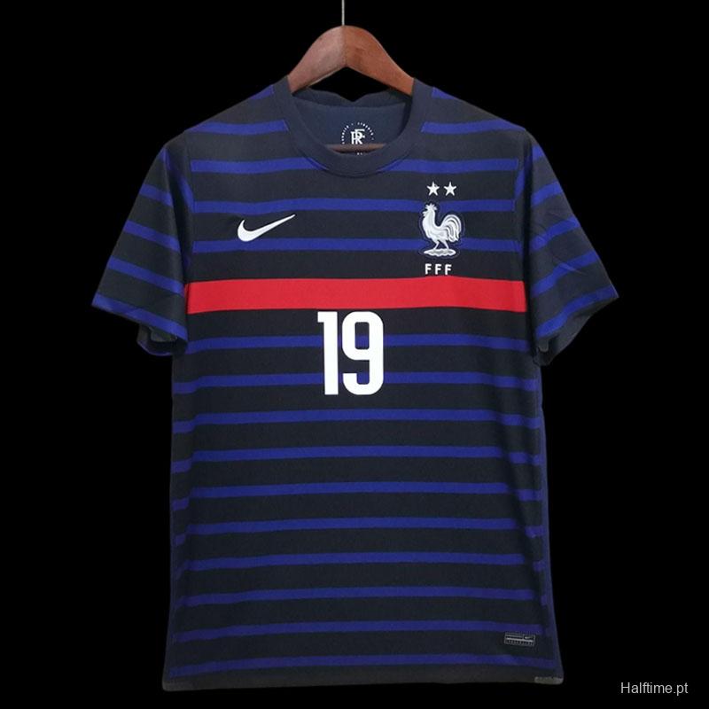 Retro 2020 France Benzema Jersey