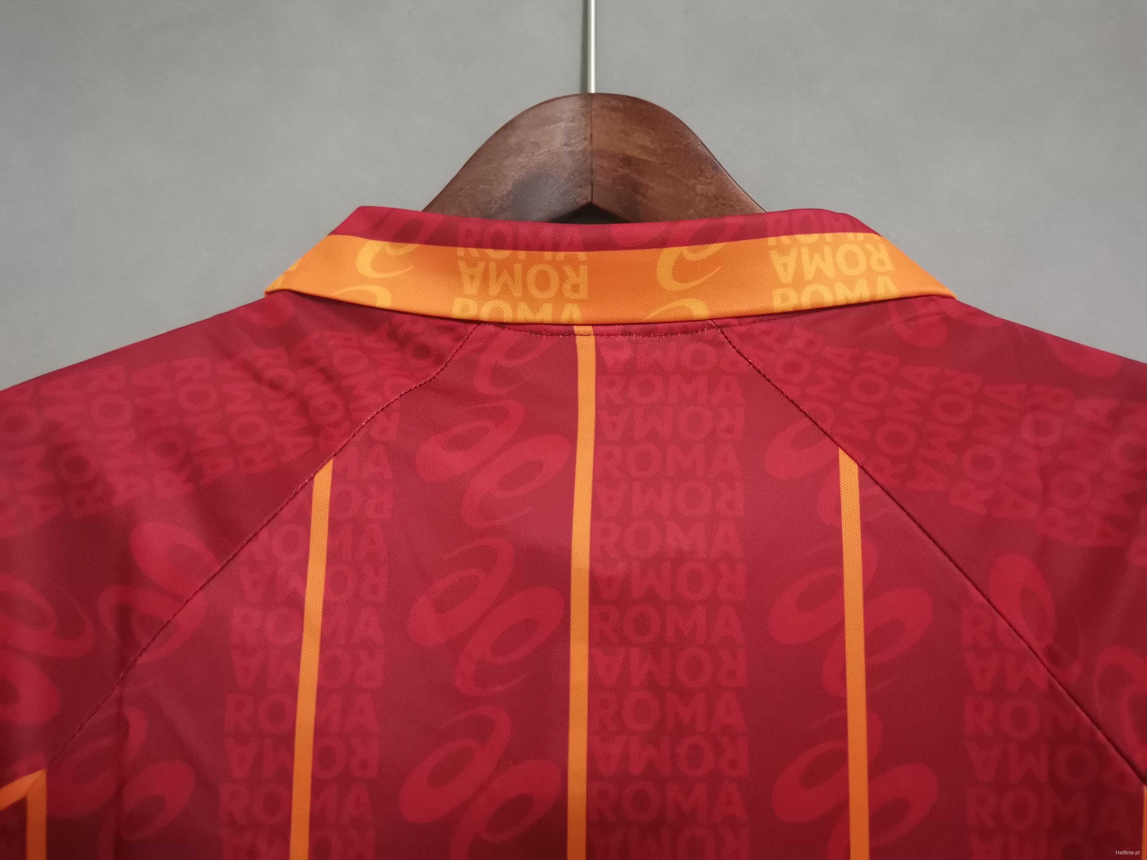 Retro 96 97 AS Roma Home Jersey