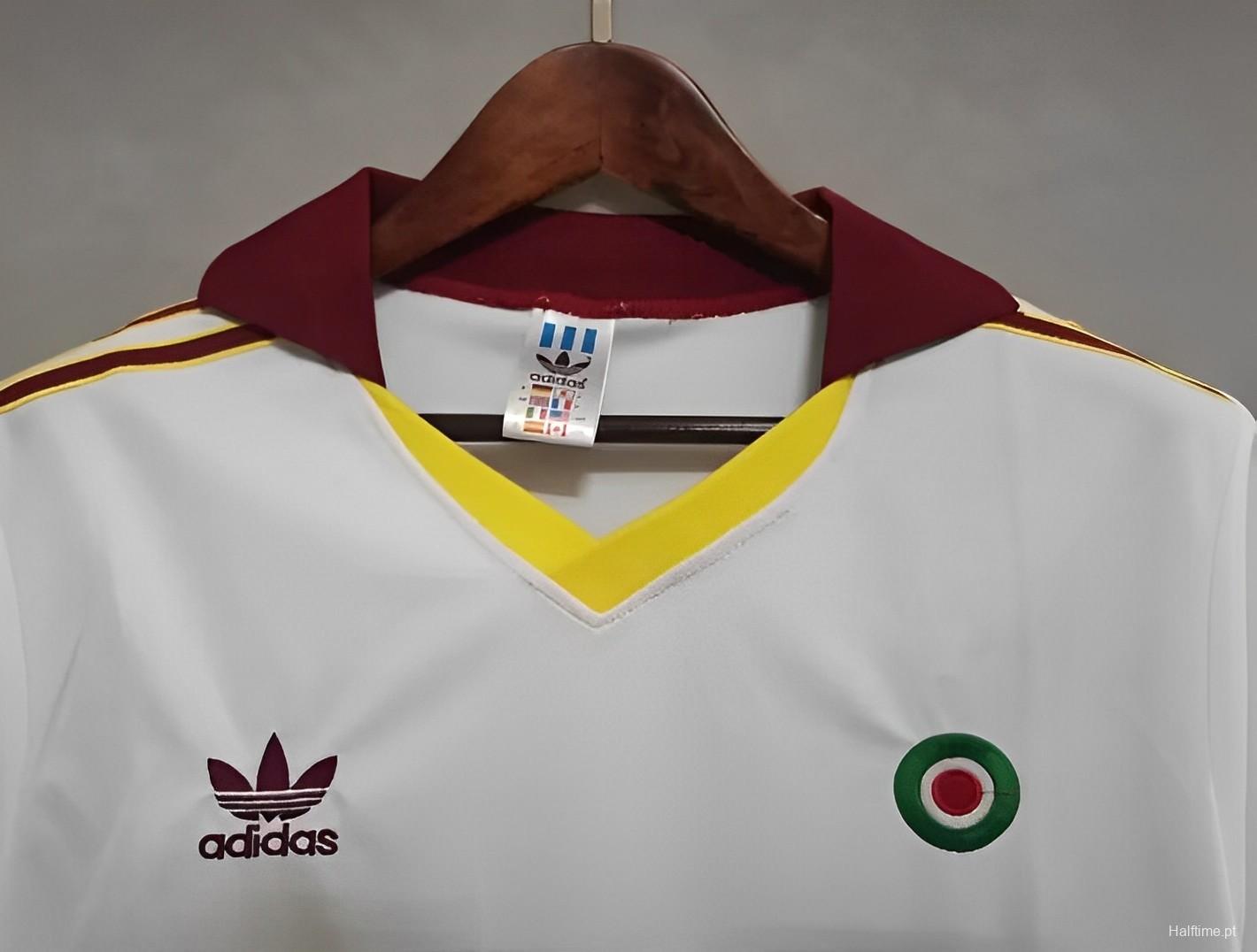 Retro 91/92 Roma Away White Jersey