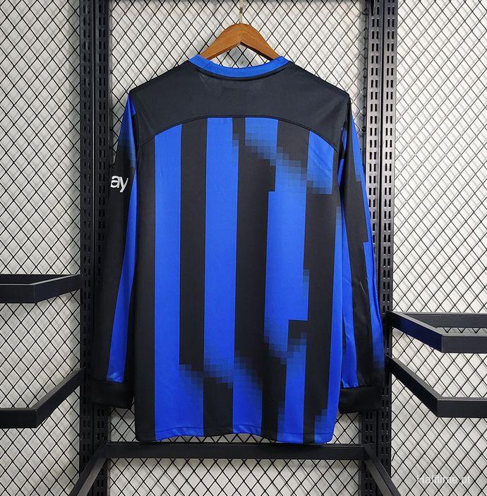 23/24 Inter Milan Home Long Sleeve Jersey