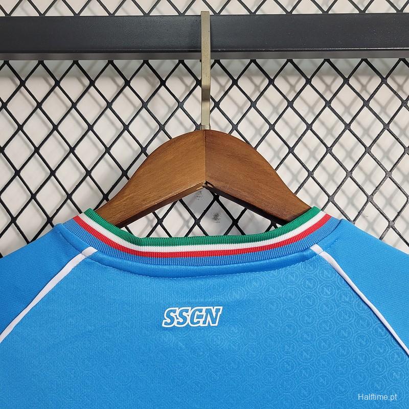 23/24 Kids Napoli Home Jersey