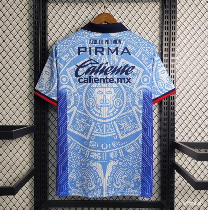 23/24 Cruz Azul Sky Blue Day of the Dead Special Jersey