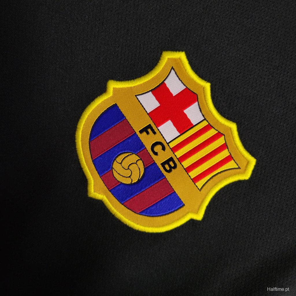 Retro 11/12 Barcelona Black Away Jersey