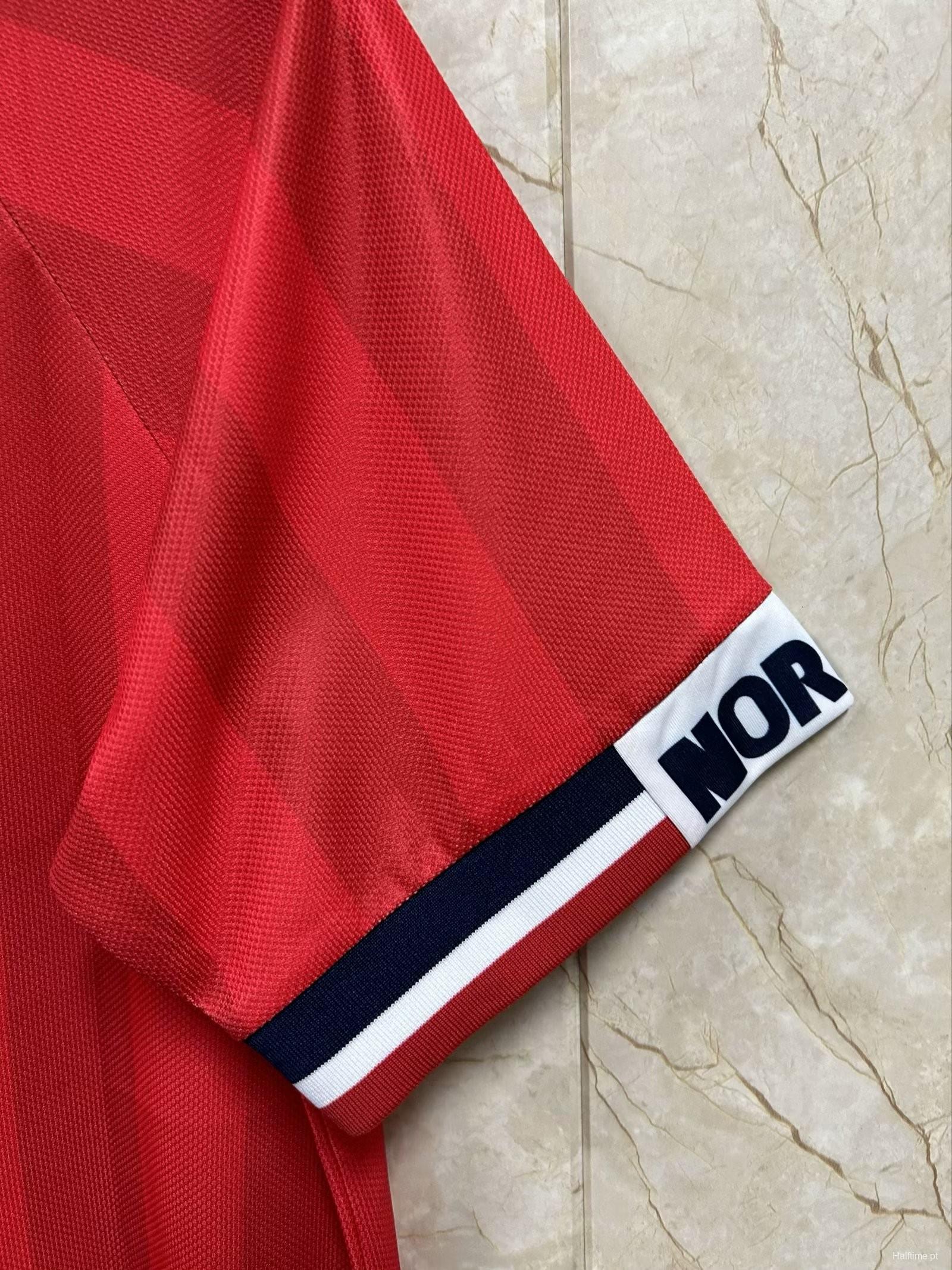 Retro 1998 Norway Home Jersey