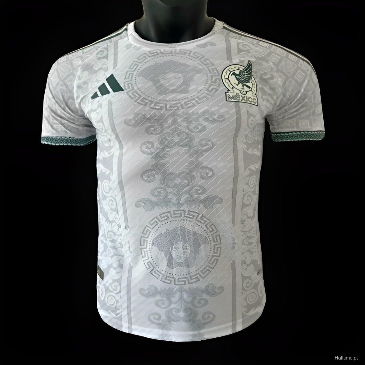 Player Version 2024 Mexico x Versace White Special Jersey