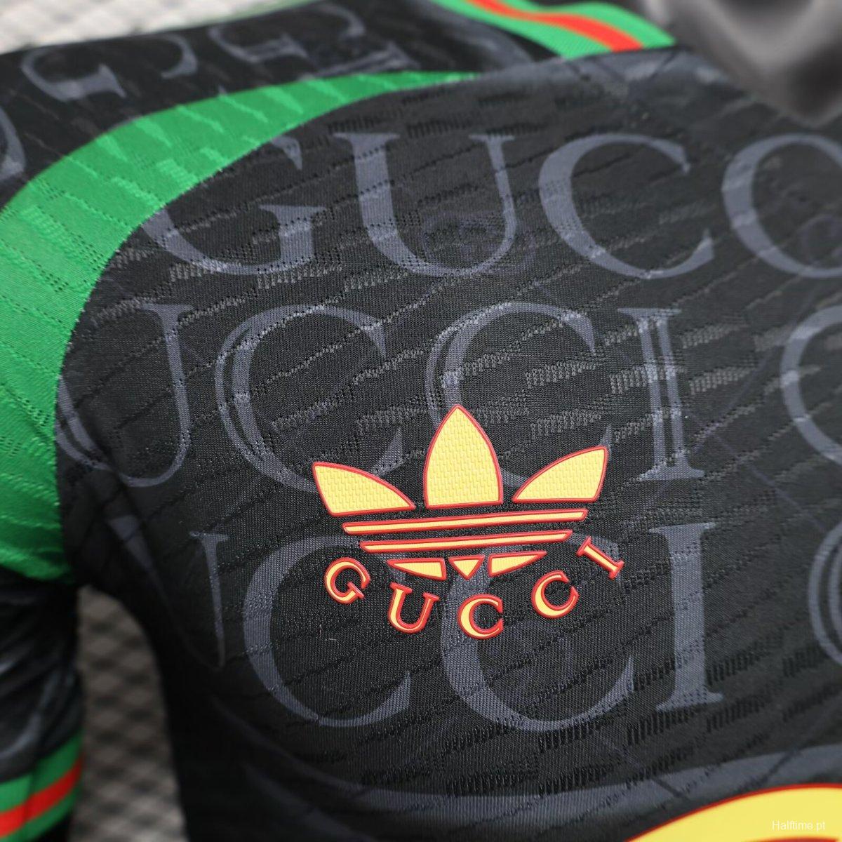 Player Version 24/25 Real Madrid x GUCCI Black Special Jersey